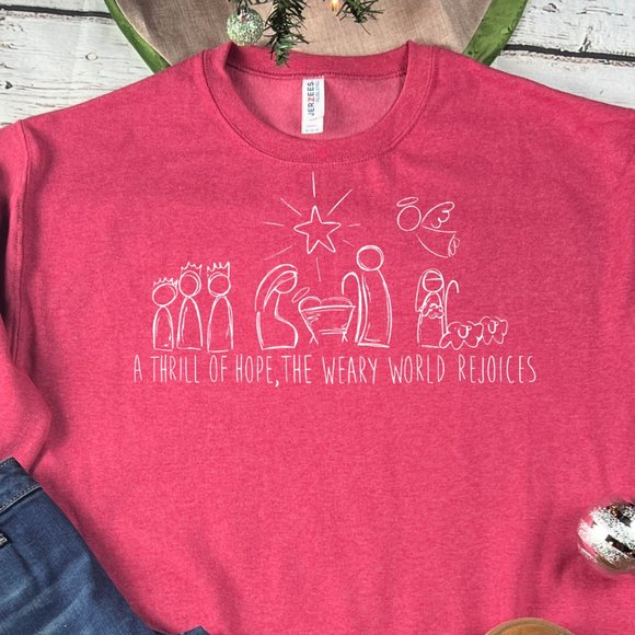 A Thrill of Hope, the Weary World Rejoices - Picture 3 of 4